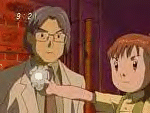Jeri holding her D-arc